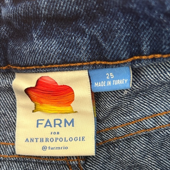 Farm Rio for Anthropologie Crochet Shorts Colorful Boho Knit Size 25 - Picture 2 of 4